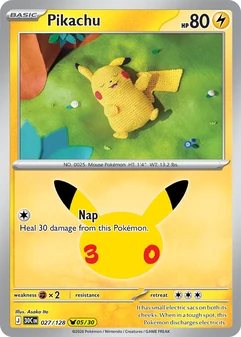 Pikachu #027