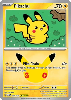 Pikachu #034