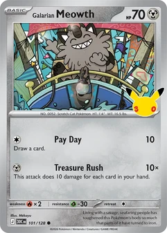 Galarian Meowth #101