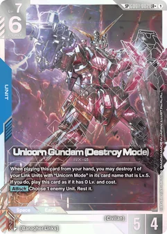 Unicorn Gundam (Destroy Mode) #002b