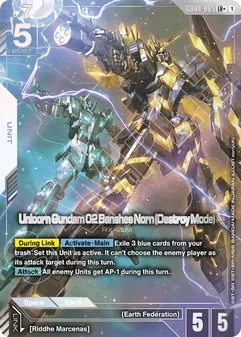 Unicorn Gundam 02 Banshee Norn (Destroy Mode) #065a
