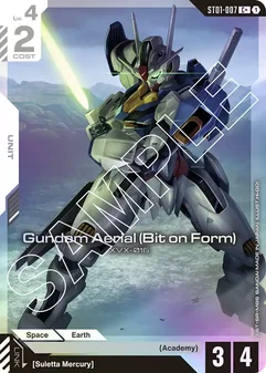Gundam Aerial (Bit on Form) #07a
