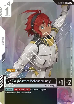 Suletta Mercury #11a