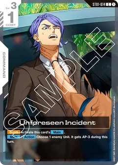 Unforeseen Incident #14b