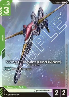 Wing Gundam (Bird Mode) #02a