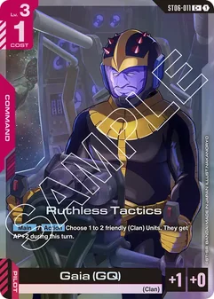Ruthless Tactics #11a