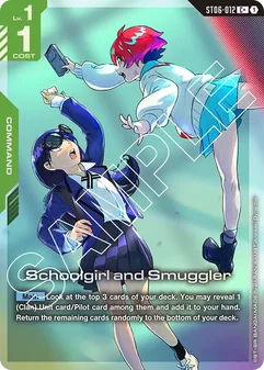 Schoolgirl and Smuggler #12a