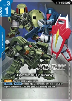 Tactical Training #13a