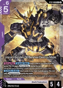 Unicorn Gundam 02 Banshee (Destroy Mode) #06