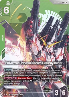 Full Armor Unicorn Gundam (Destroy Mode) #06a
