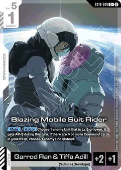 Blazing Mobile Suit Rider #14a