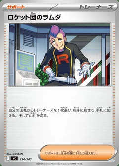 Team Rocket's Petrel #734