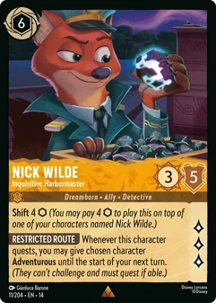 Nick Wilde, Inquisitive Harbormaster #011