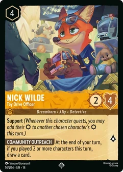 Nick Wilde, Toy Drive Officer #014