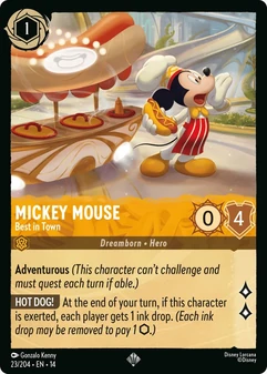 Mickey Mouse, Best in Town #023