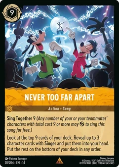 Never Too Far Apart #028