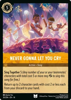 Never Gonna Let You Cry #030