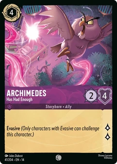 Archimedes, Has Had Enough #041