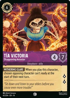 Tía Victoria, Disapproving Ancestor #042