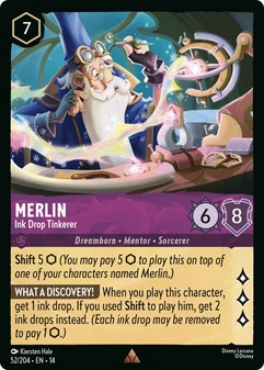 Merlin, Ink Drop Tinkerer #052