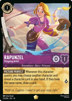 Rapunzel, Outgoing Artist #055
