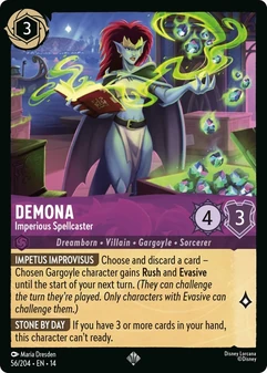 Demona, Imperious Spellcaster #056