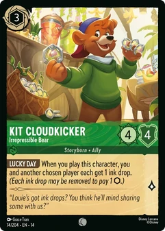 Kit Cloudkicker, Irrepressible Bear #074