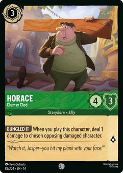 Horace, Clumsy Clod #082