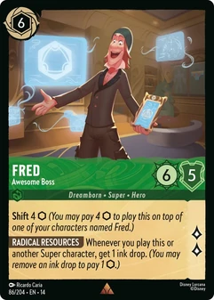 Fred, Awesome Boss #086