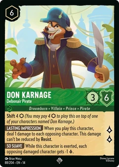 Don Karnage, Debonair Pirate #088