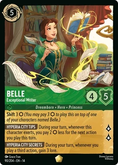 Belle, Exceptional Writer #090