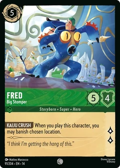 Fred, Big Stomper #091