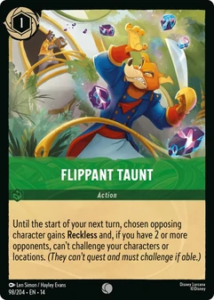 Flippant Taunt #098