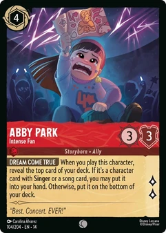 Abby Park, Intense Fan #104