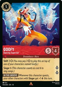 Goofy, Dancing Superstar #105
