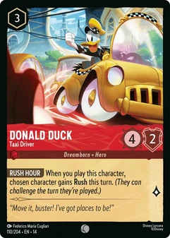 Donald Duck, Taxi Driver #110