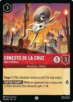 Ernesto de la Cruz, Idol of Millions #118