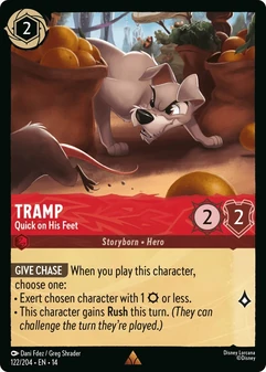 Tramp, Quick on His Feet #122