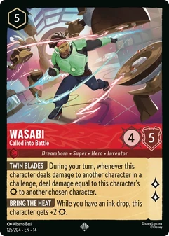 Wasabi, Called into Battle #125