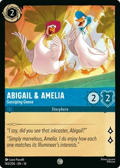 Abigail & Amelia, Gossiping Geese #143