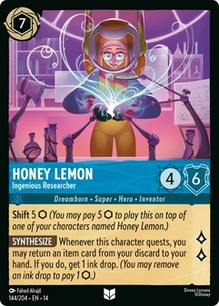 Honey Lemon, Ingenious Researcher #144