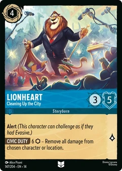 Lionheart, Cleaning Up the City #147