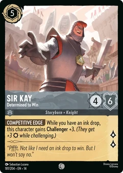Sir Kay, Determined to Win #181