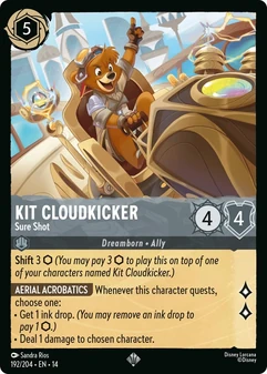 Kit Cloudkicker, Sure Shot #192