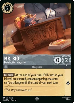 Mr. Big, Distribution Magnate #194