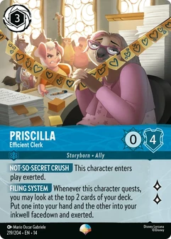 Priscilla, Efficient Clerk #219