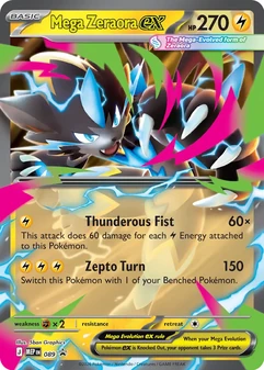 Mega Zeraora ex #089