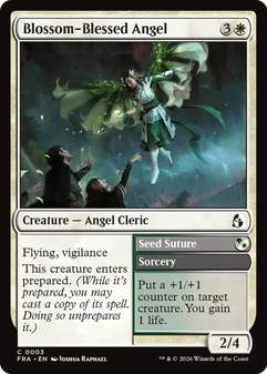 Blossom-Blessed Angel // Seed Suture #003