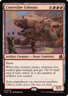 Craterclaw Colossus #078