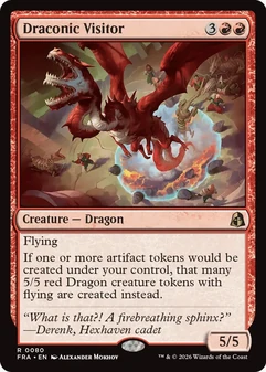 Draconic Visitor #080